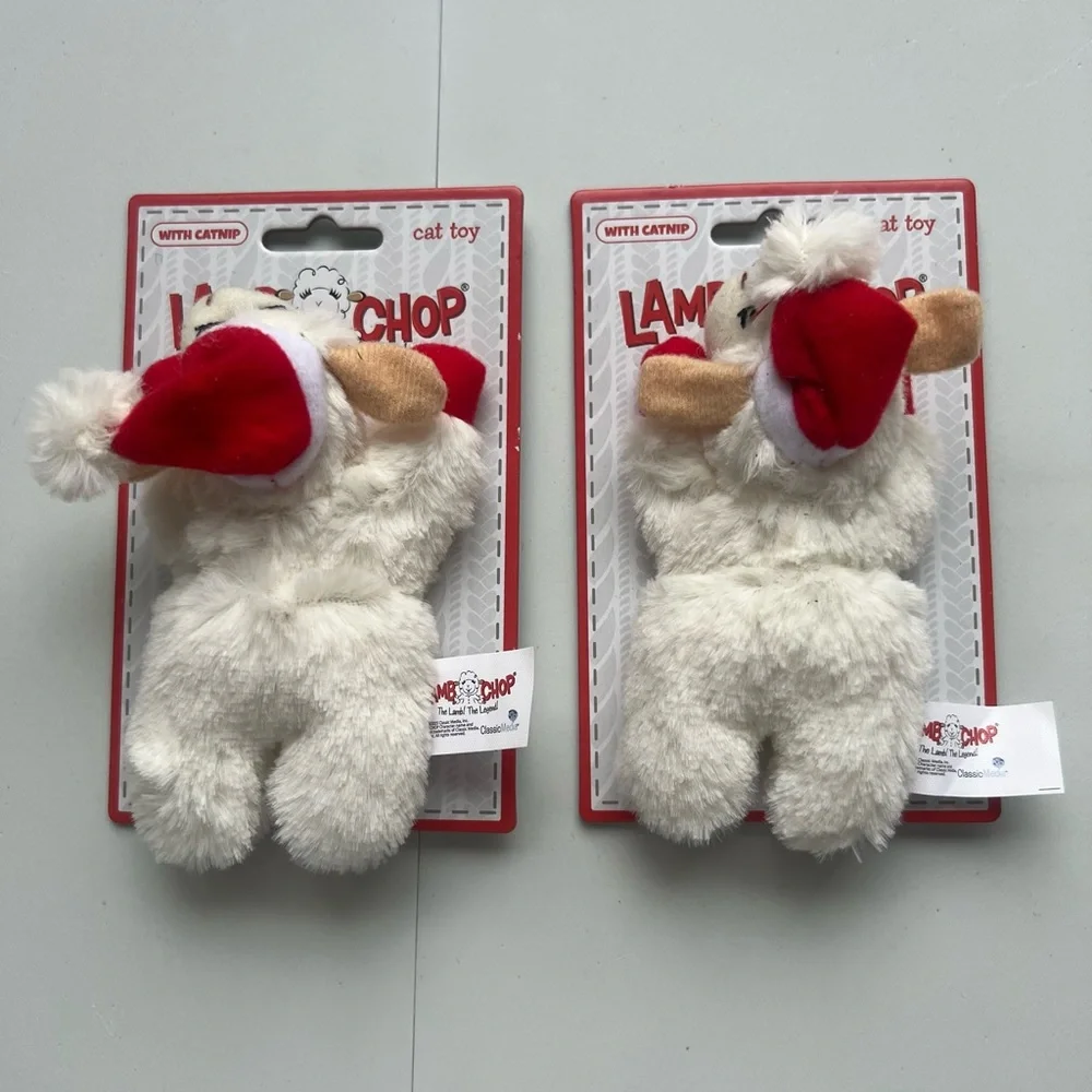 Lamb Chop Plush Cat Toy